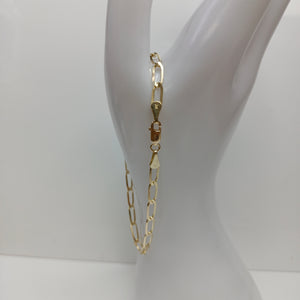 PULSERA ESLABON 14K 21 CM 4.1 GR (NUEVO)