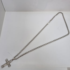 CADENA, CRUCIFIJO PLATA 20.9 GRMS (SEMINUEVO)