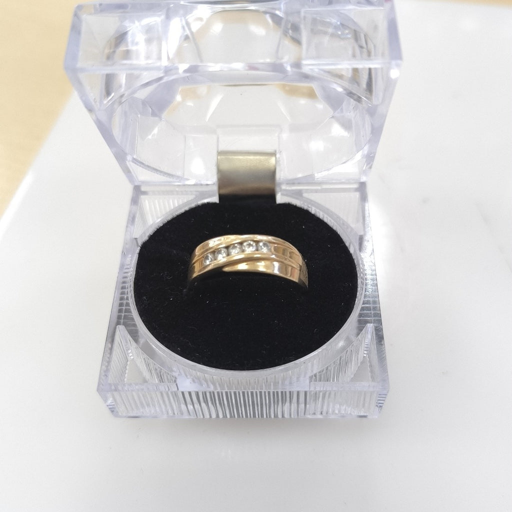 ANILLO ORO 10 K 4,40 GRMS (SEMINUEVO)