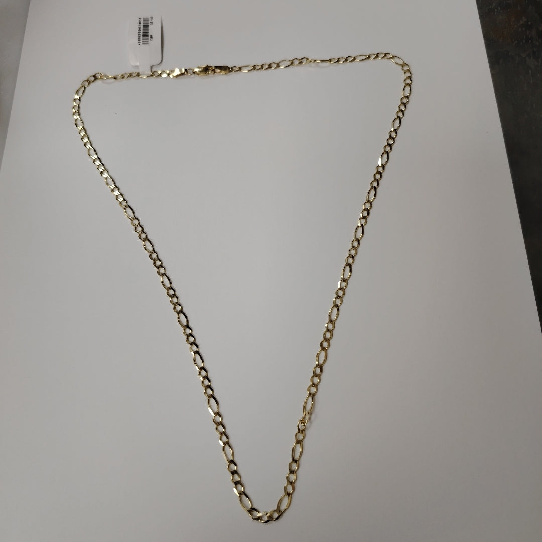 CADENA TEJIDO 3X1 14K 55 CM 8.3 GR (NUEVO)