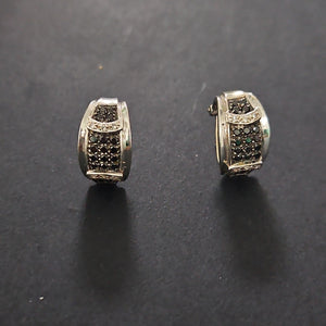 ARETES PAR ORO BLANCO 14 K 7,00 GRMS (SEMINUEVO)