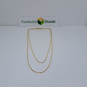 CADENA VENECIANO 14K 60 CM 2.5 GR (NUEVO)