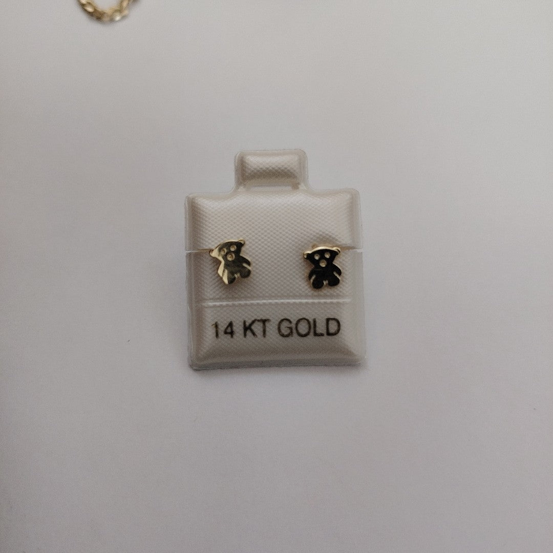 BROQUELES ORO 14K 0.7 (NUEVO)