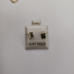 BROQUELES ORO 14K 0.7 (NUEVO)