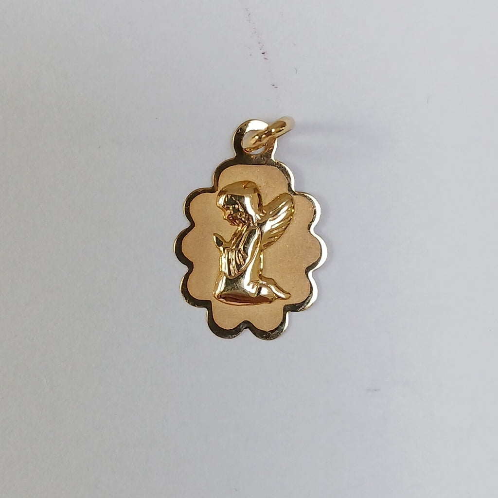 MEDALLA PERSONAL ORO 14 K 0.6 GRMS (SEMINUEVO)