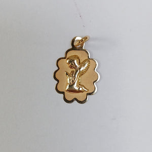 MEDALLA PERSONAL ORO 14 K 0.6 GRMS (SEMINUEVO)