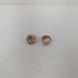 ARETES PAR ORO 14 K 1.2 GRMS (SEMINUEVO)