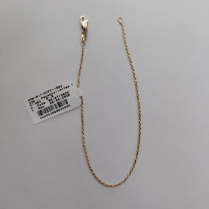PULSERA TORZAL 14K 21 CM 1.4 GR (NUEVO)