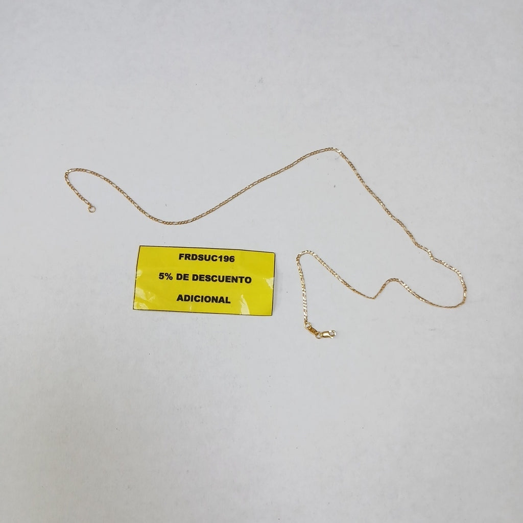 CADENA ORO 14 K 1.8 GRMS (SEMINUEVO)