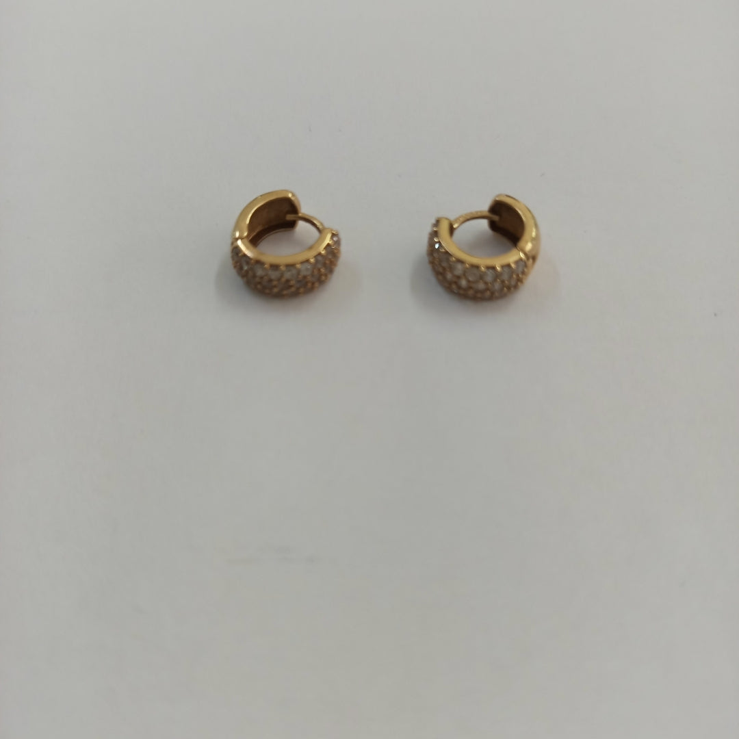ARRACADAS PAR ORO 10 K 3.4 GRMS (SEMINUEVO)