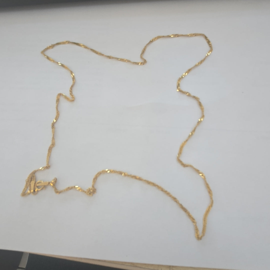 CADENA ORO 10 K 2,60 GRMS (SEMINUEVO)