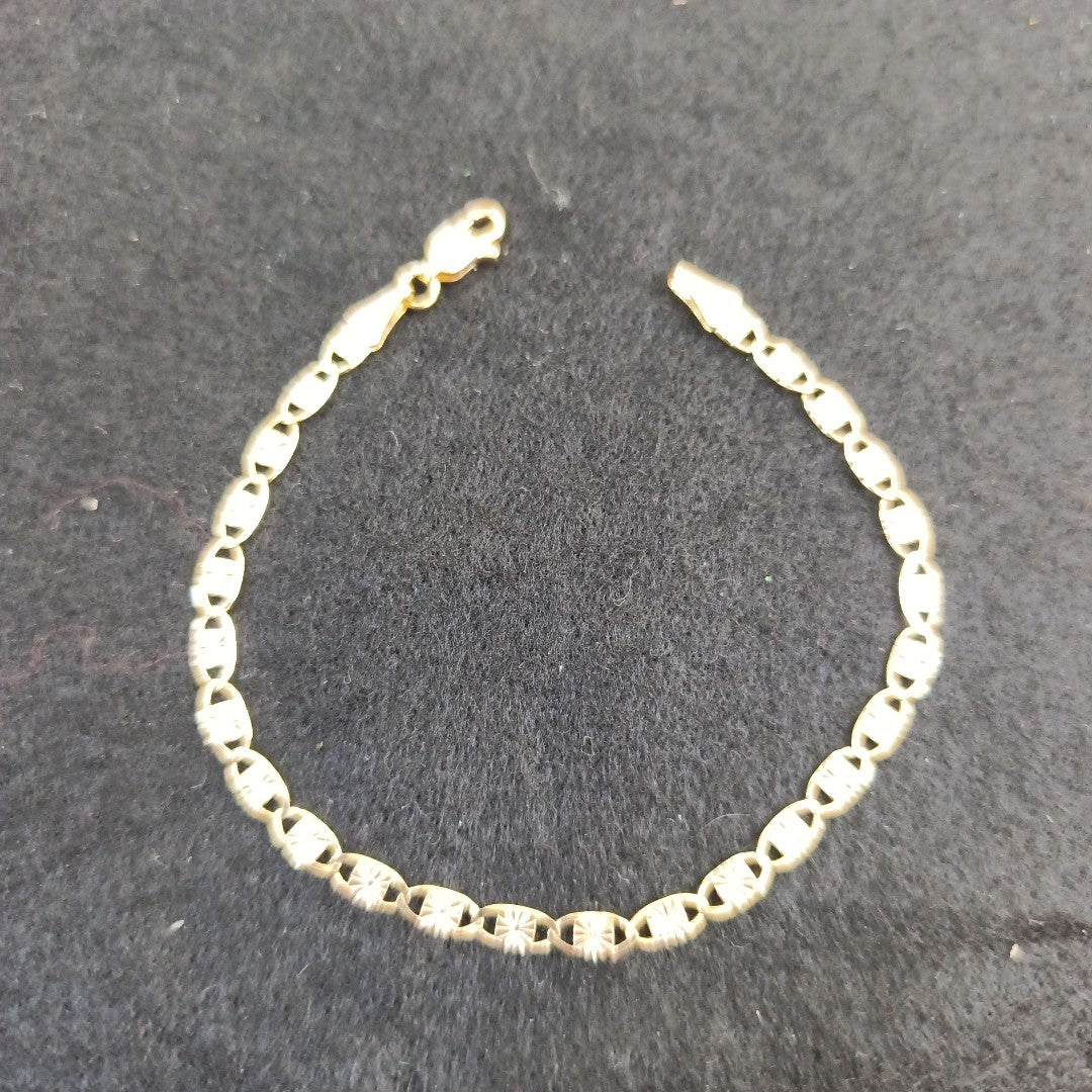 PULSERA GUCHI 14K 18 CM 2.8 GR (NUEVO)