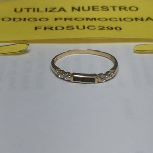 ANILLO ORO 10 K 0.9 GRMS (SEMINUEVO)