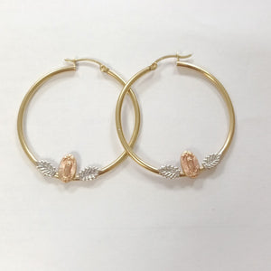 ARRACADAS PAR ORO 14 K 3.1 GRMS (SEMINUEVO)
