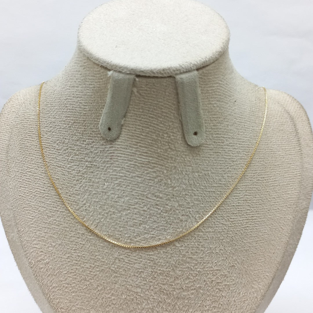 CADENA VENECIANO 14K 50 CM 1.6 GR (NUEVO)