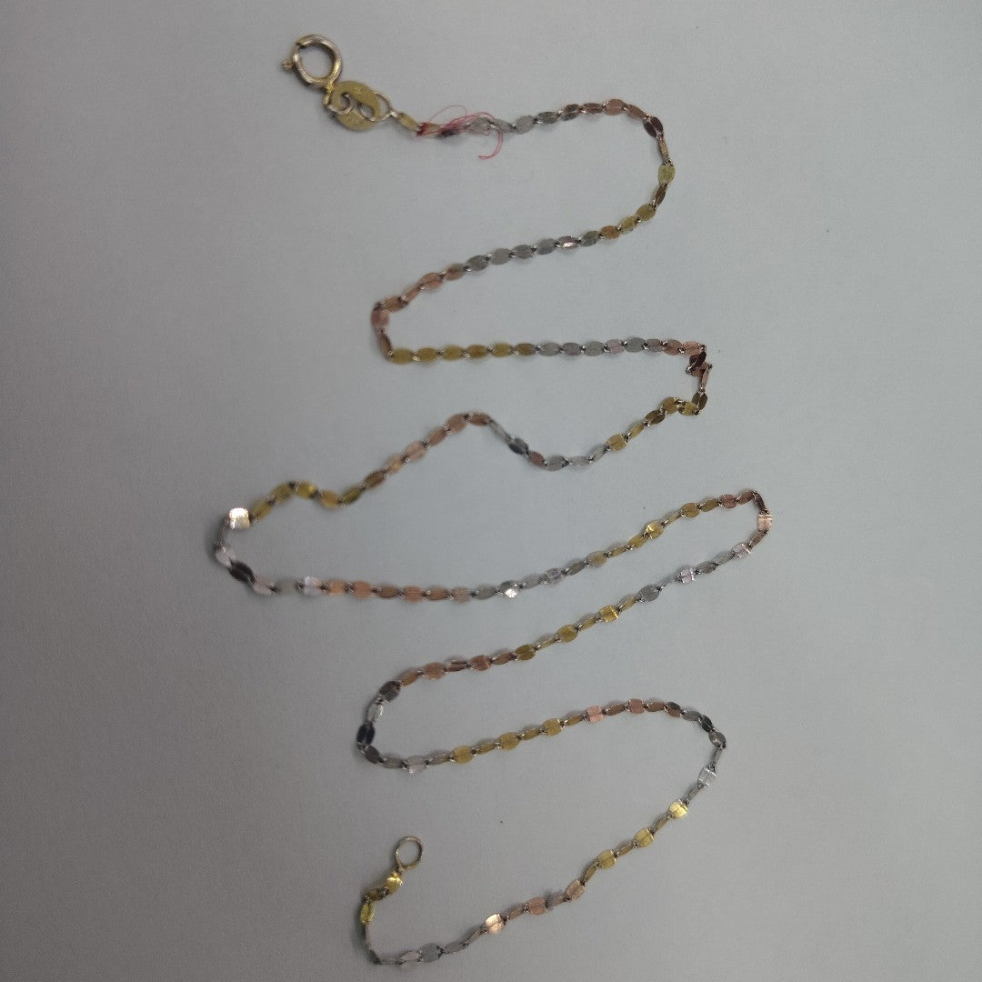 CADENA ORO 10 K 0,90 GRMS (SEMINUEVO)