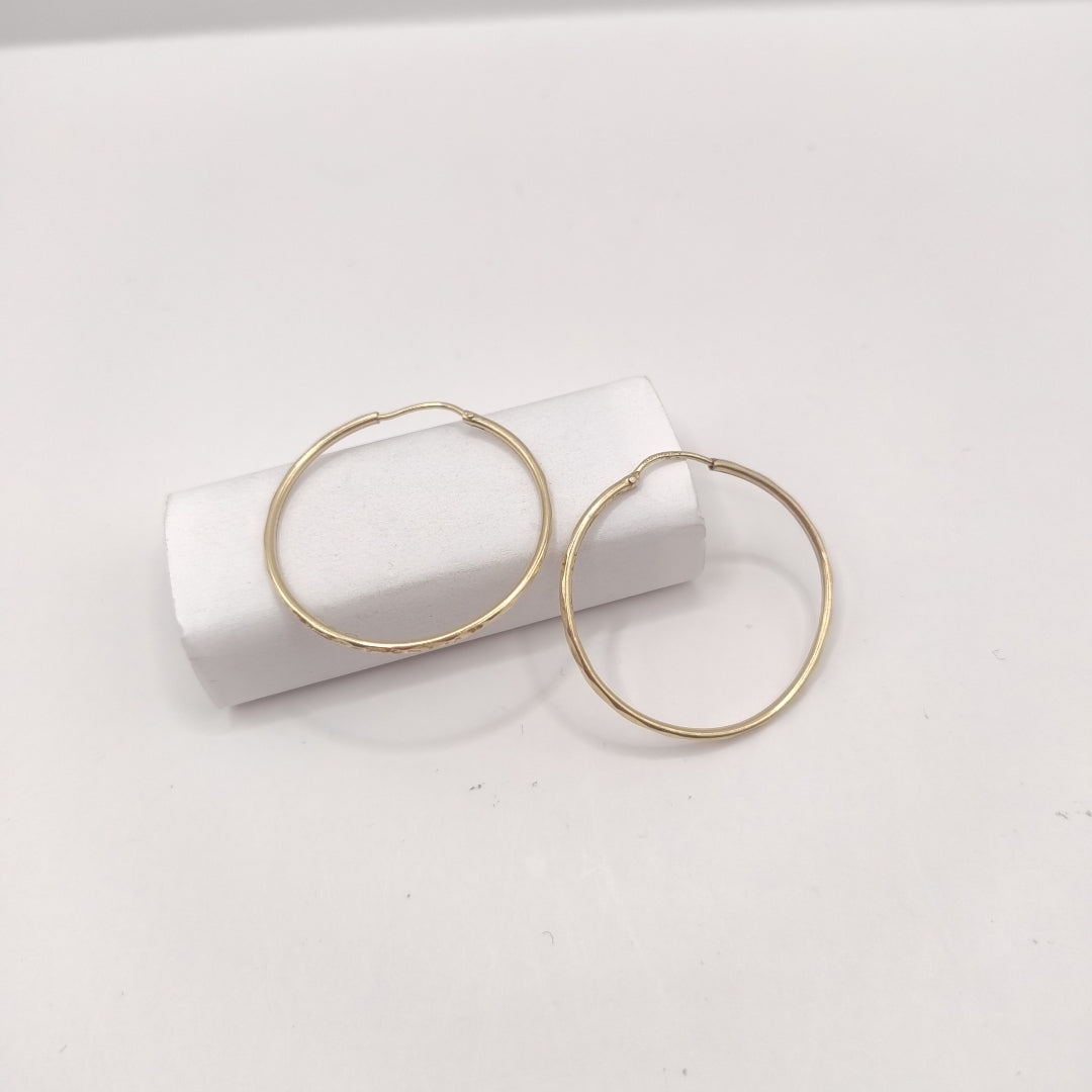ARRACADAS PAR ORO 8 K 1,60 GRMS (SEMINUEVO)