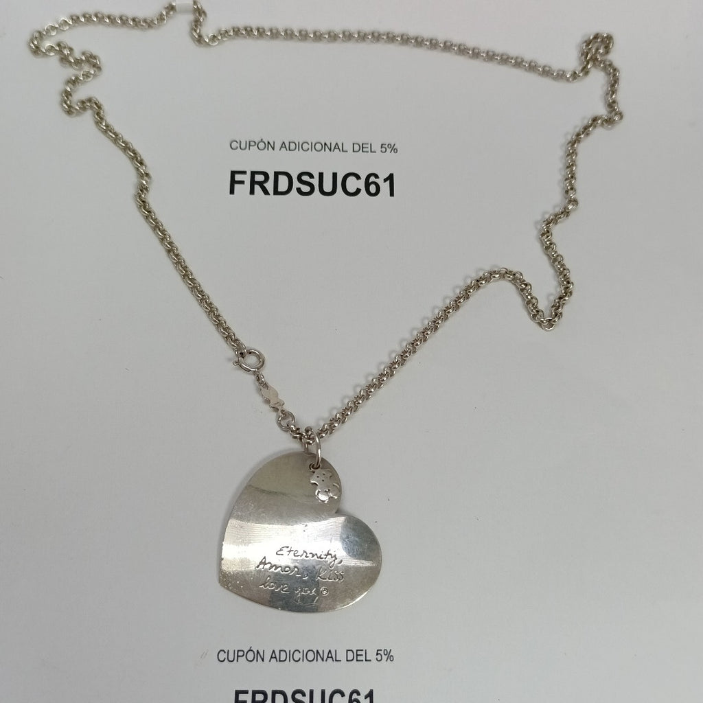 CADENA, DIJE PLATA 28.8 GRMS (SEMINUEVO)