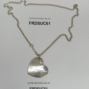 CADENA, DIJE PLATA 28.8 GRMS (SEMINUEVO)