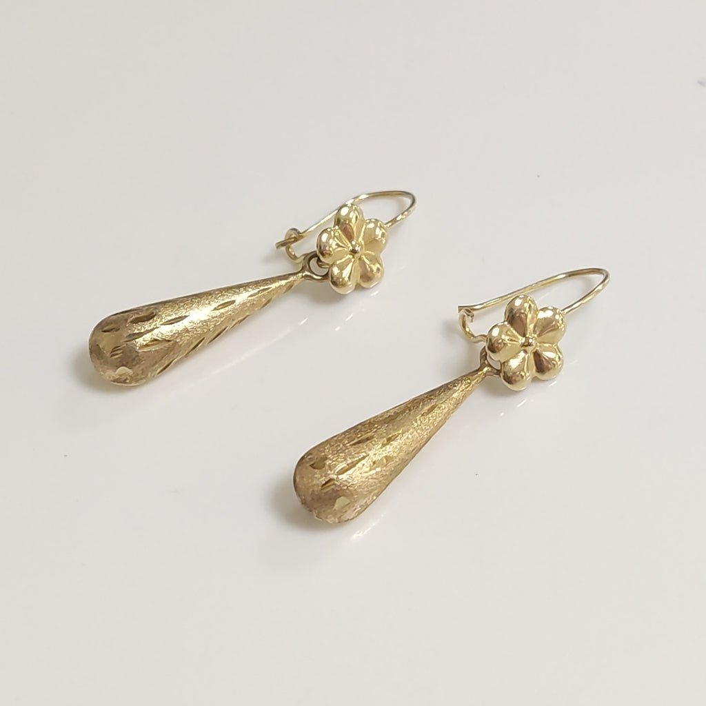 ARETES PAR ORO 10 K 1,50 GRMS (SEMINUEVO)