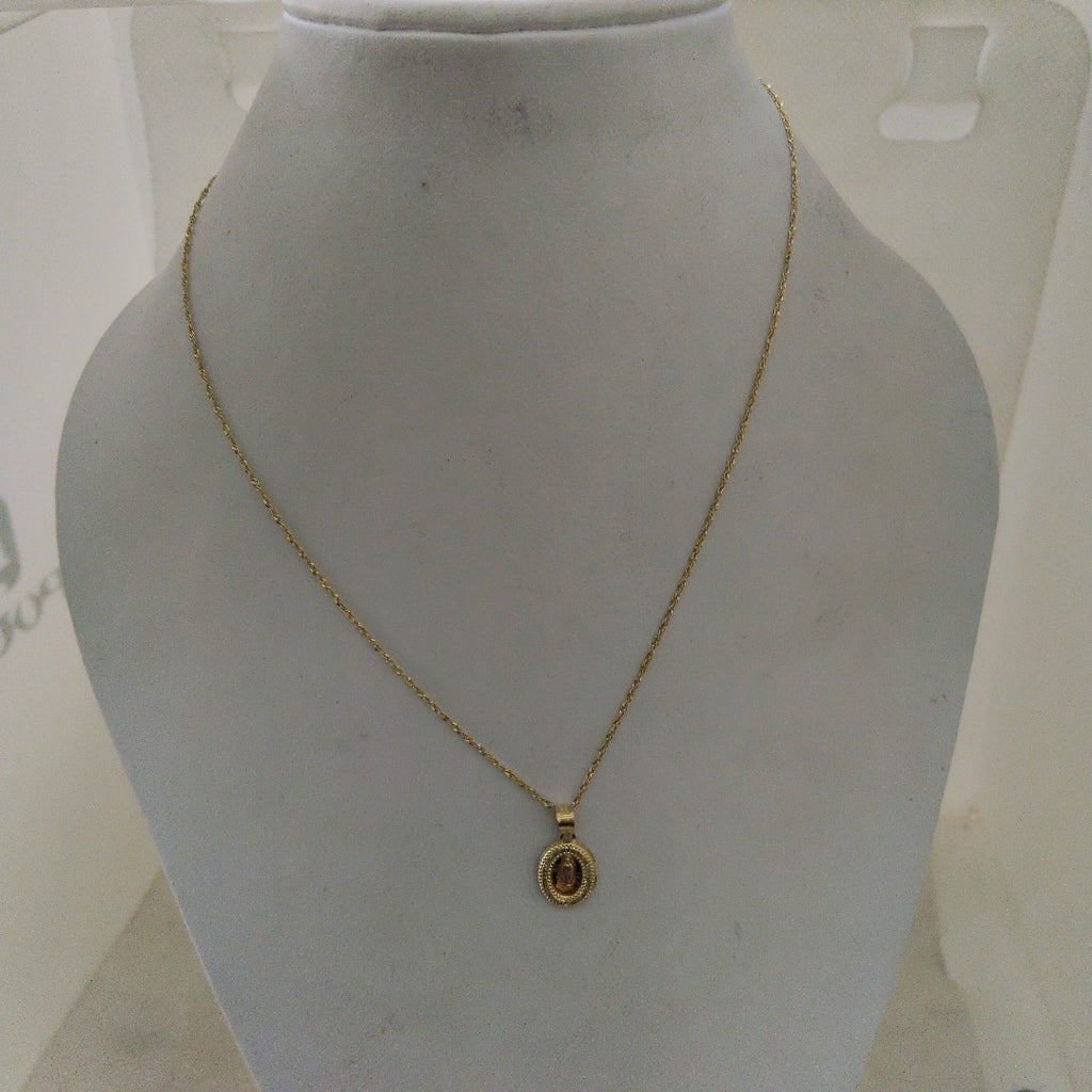 CADENA, DIJE ORO 10 K 1.3 GRMS (SEMINUEVO)