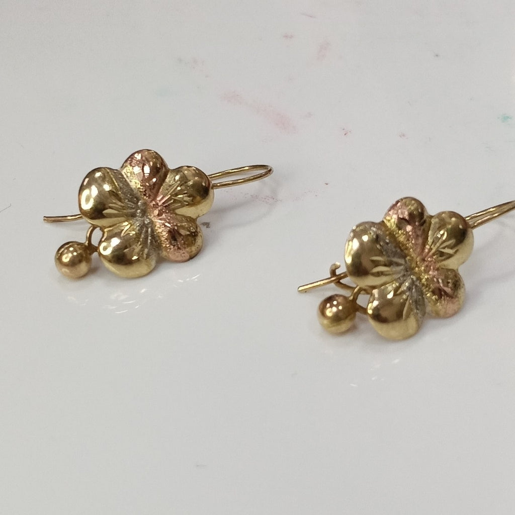 ARETES PAR ORO 10 K 1.8 GRMS (SEMINUEVO)