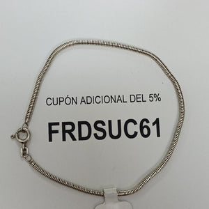 PULSERA PLATA 3.8 GRMS (SEMINUEVO)