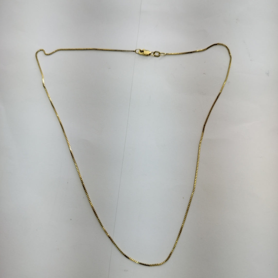 CADENA ORO 14 K 2,10 GRMS (SEMINUEVO)