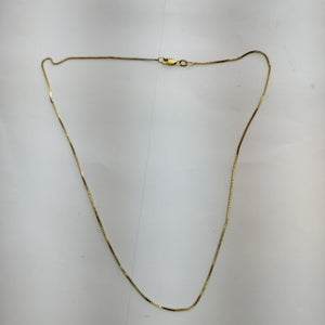 CADENA ORO 14 K 2,10 GRMS (SEMINUEVO)
