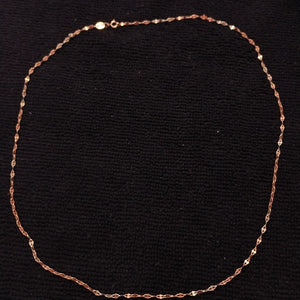 CADENA ORO COMBINADO 10 K 1,70 GRMS (SEMINUEVO)