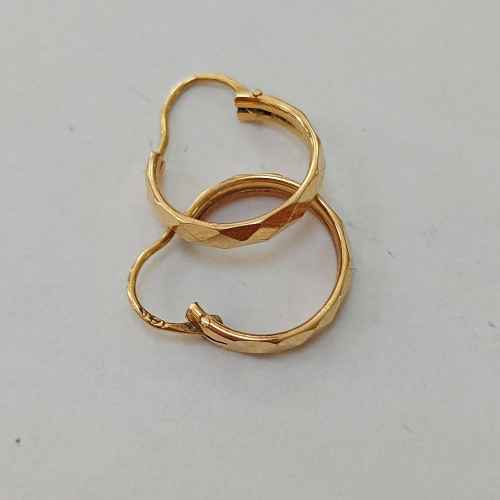 ARRACADAS PAR ORO 14 K 1.4 GRMS (SEMINUEVO)
