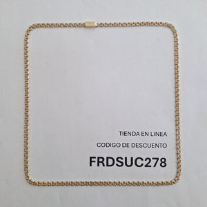 CADENA ORO 10 K 10.1 GRMS (SEMINUEVO)