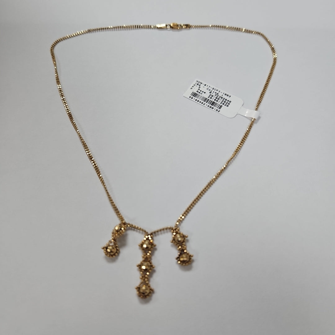 GARGANTILLA ORO 14 K 5,70 GRMS (SEMINUEVO)