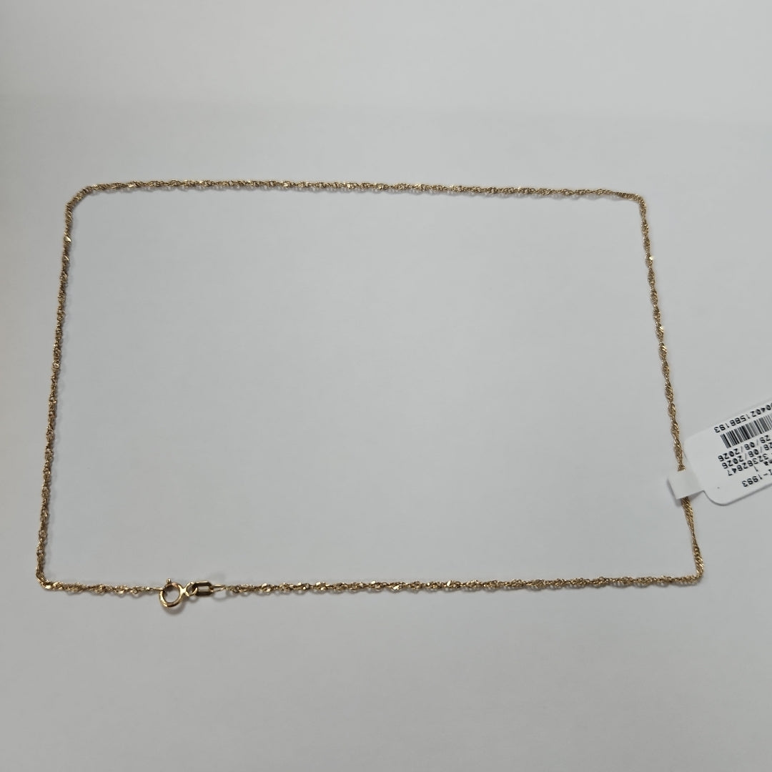 CADENA ORO 10 K 1,50 GRMS (SEMINUEVO)