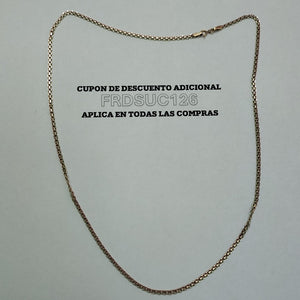 CADENA ORO COMBINADO 10 K 4 GRMS (SEMINUEVO)