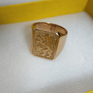 ANILLO ORO 14 K 12,40 GRMS (SEMINUEVO)