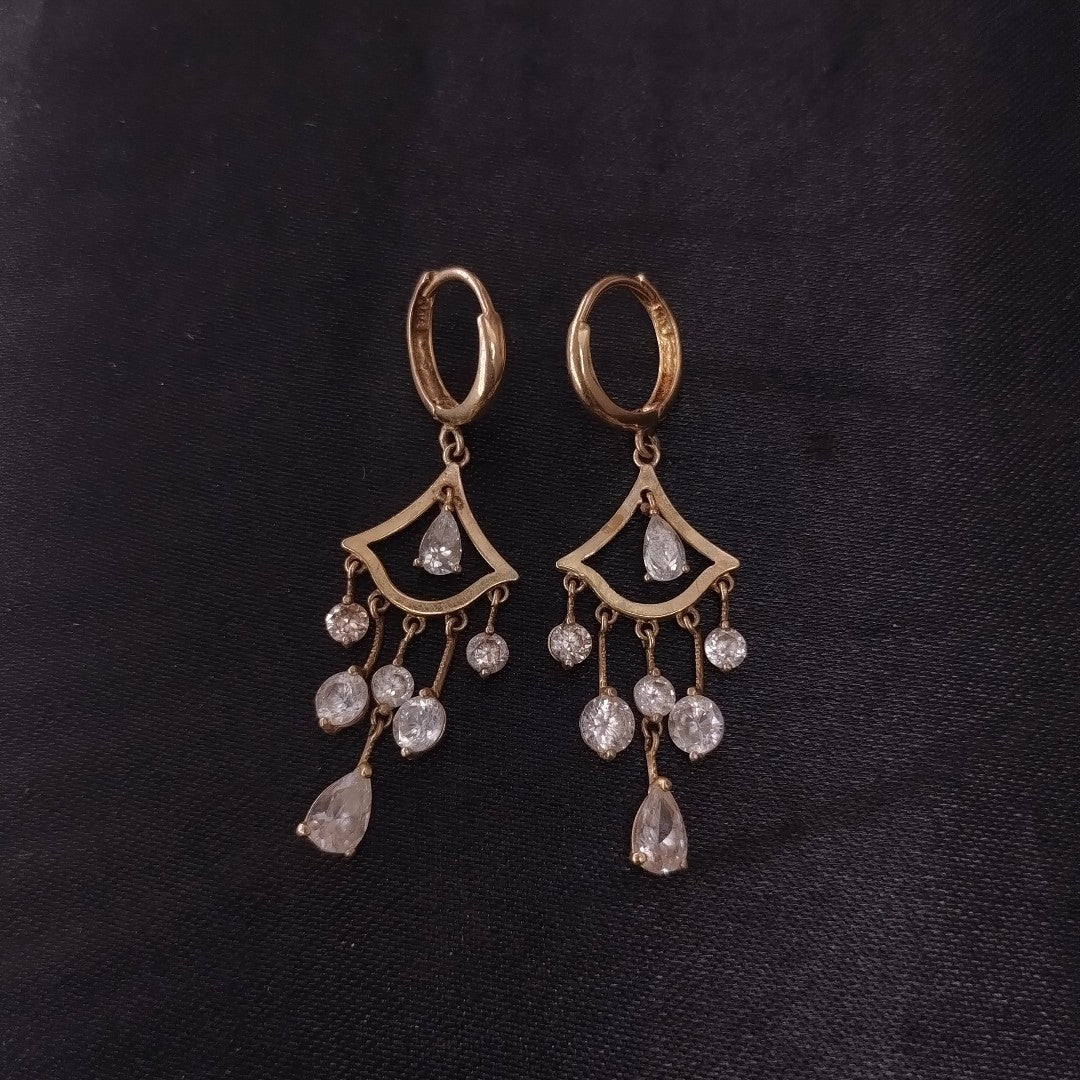 ARETES PAR ORO 14 K 3,80 GRMS (SEMINUEVO)