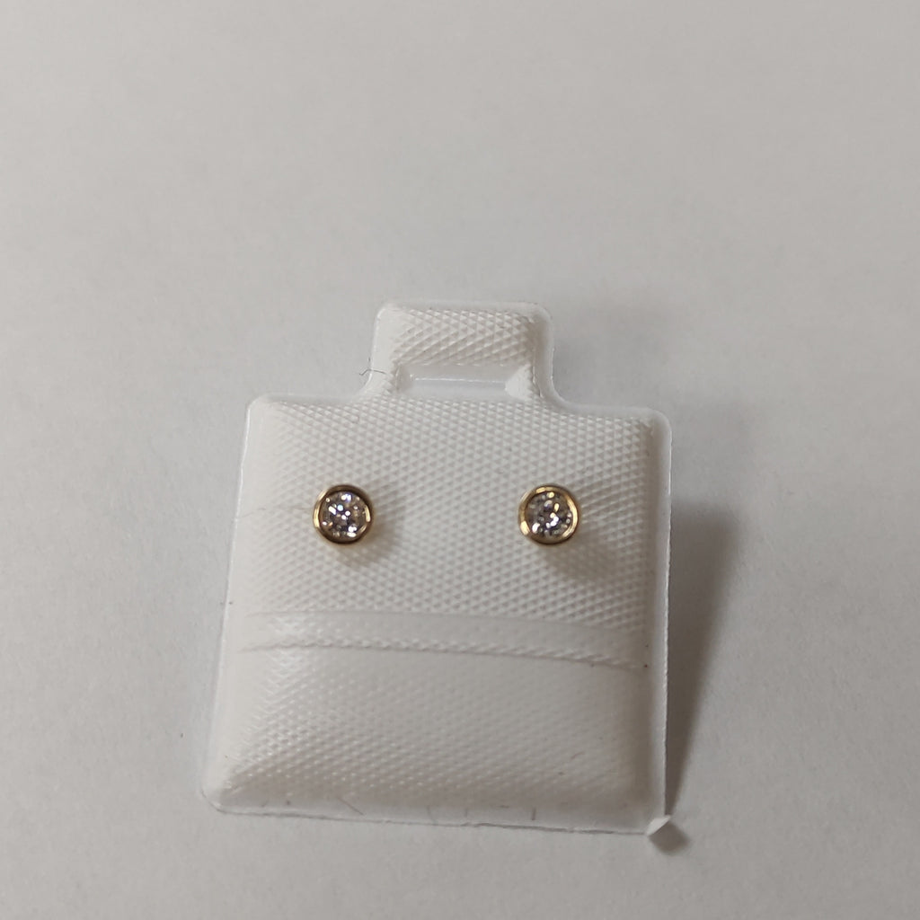BROQUELES BROQUEL C CIRCONIA 14K 0.1501 GR (NUEVO)