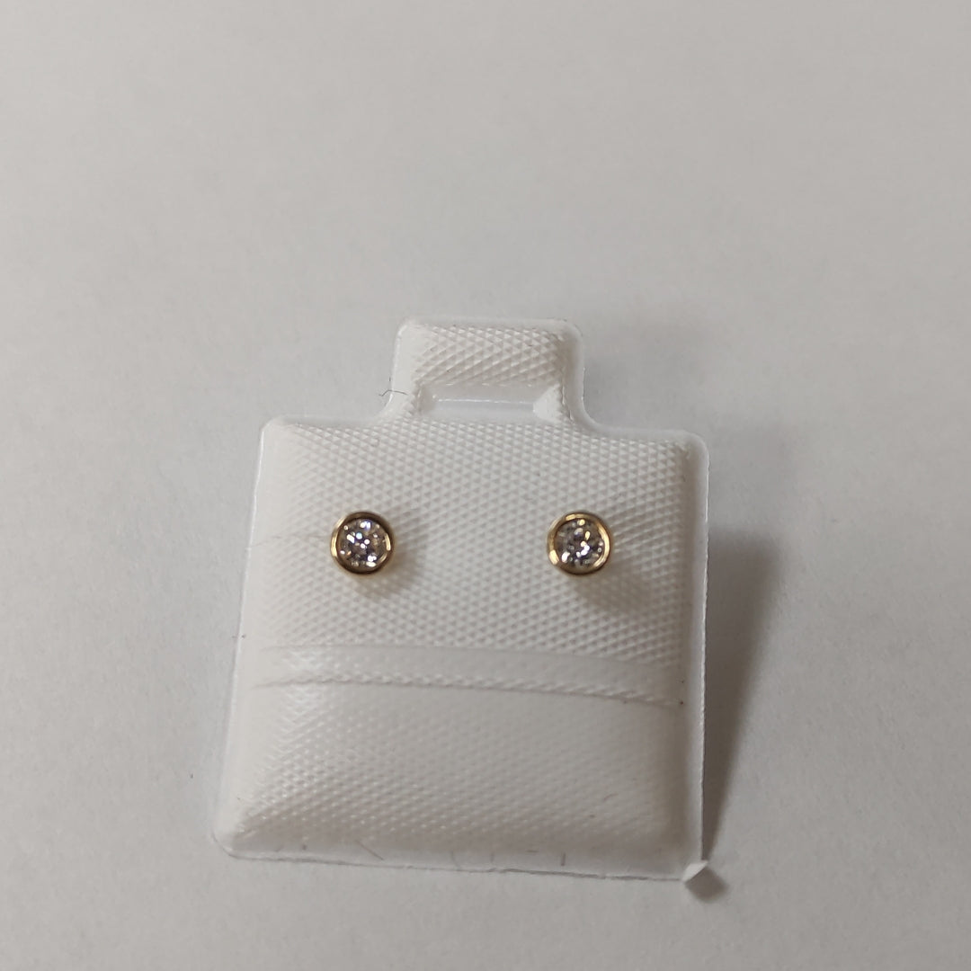 BROQUELES BROQUEL C CIRCONIA 14K 0.1501 GR (NUEVO)