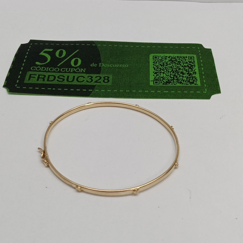 BRAZALETE ORO 14 K 4,30 GRMS (SEMINUEVO)