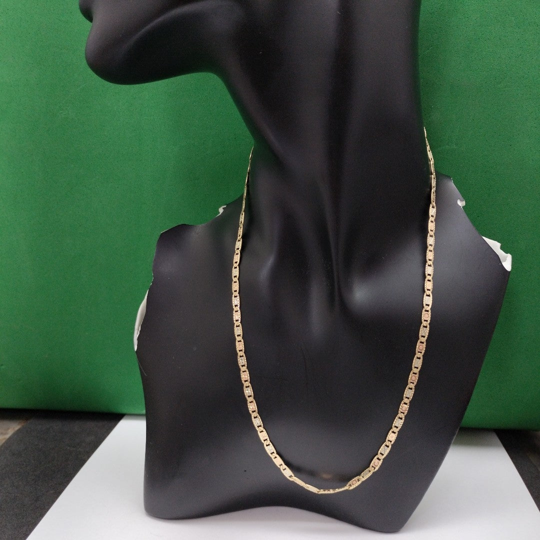CADENA ORO,ORO COMBINADO 14 K 11,30 GRMS (SEMINUEVO)