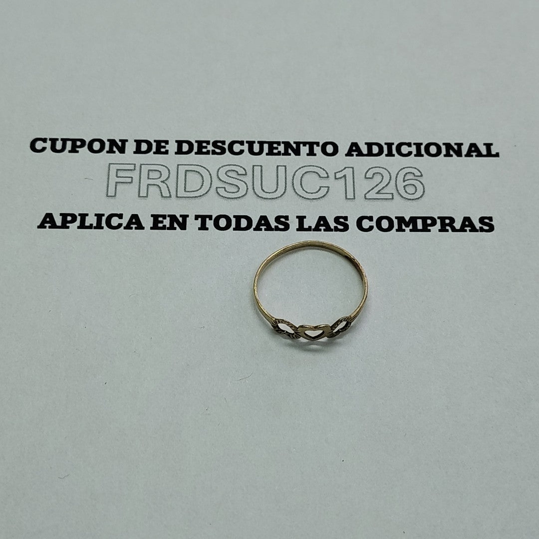 ANILLITO ORO 10 K 0.7 GRMS (SEMINUEVO)