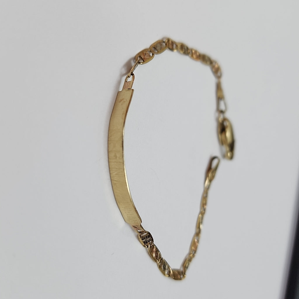 ESCLAVA ORO COMBINADO 10 K 2 GRMS (SEMINUEVO)