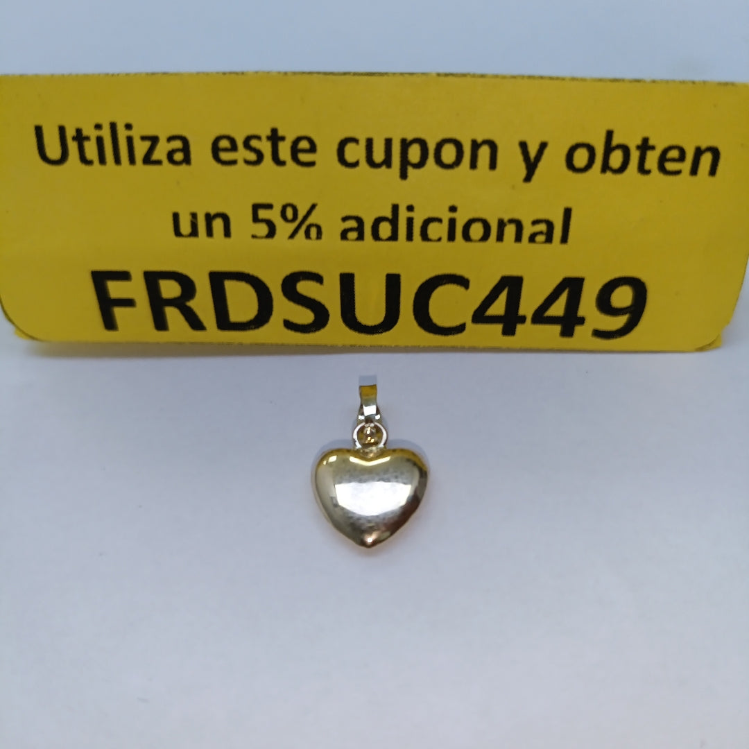 DIJE CORAZON 10K 0.7 GR (NUEVO)