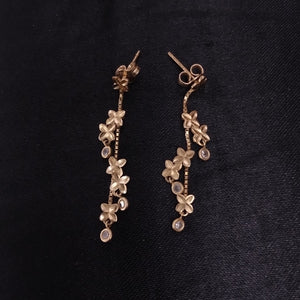 ARETES PAR ORO 14 K 2,50 GRMS (SEMINUEVO)