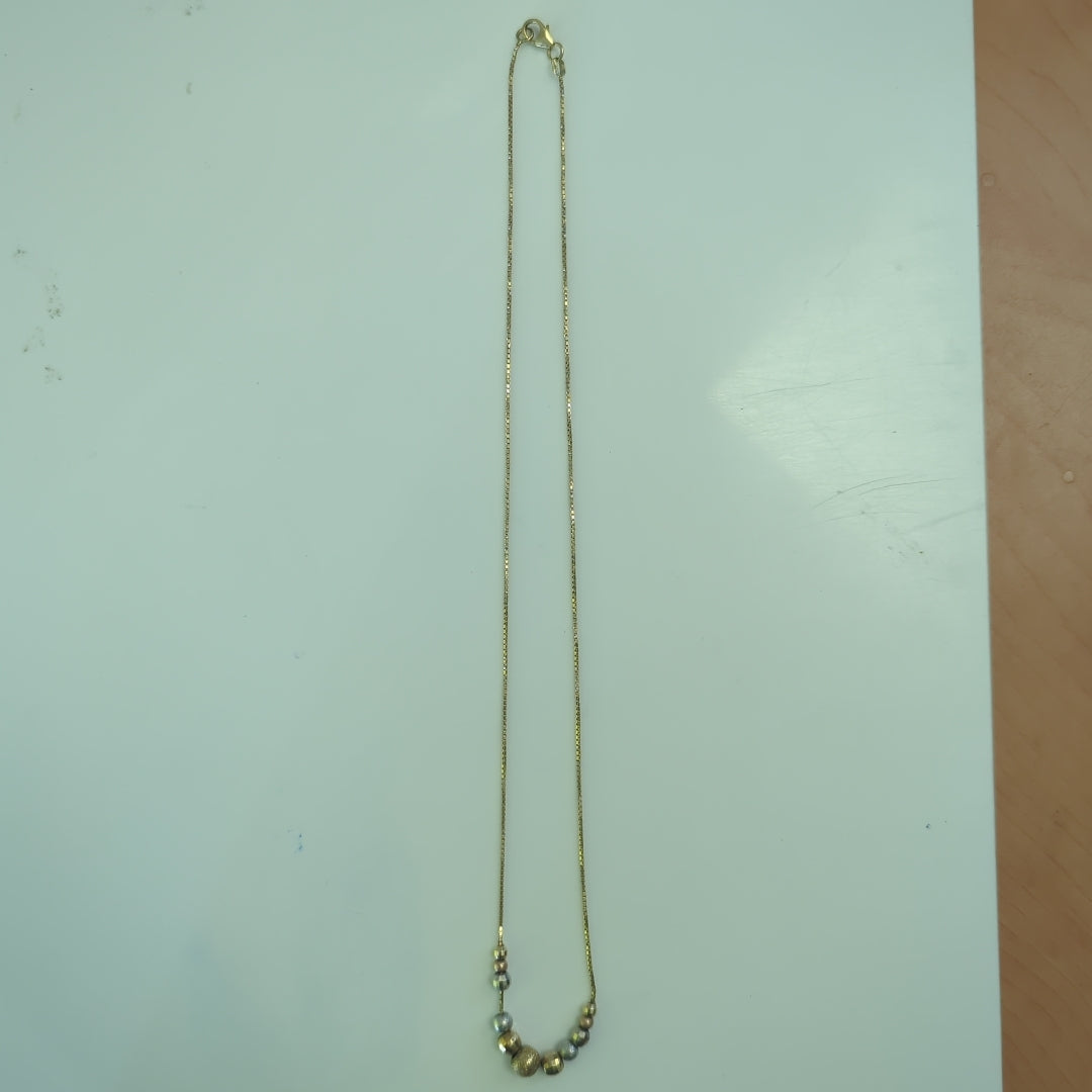 CADENA, COLLAR ORO 10 K 3.2 GRMS (SEMINUEVO)