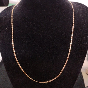 CADENA ORO COMBINADO 10 K 1.4 GRMS (SEMINUEVO)
