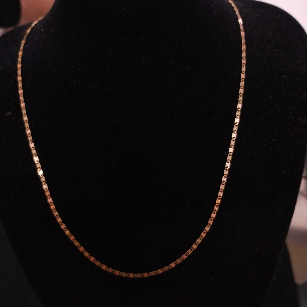 CADENA ORO COMBINADO 10 K 1.4 GRMS (SEMINUEVO)