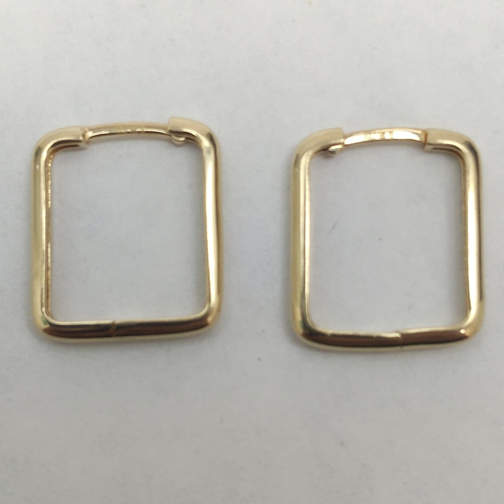 ARRACADAS PAR ORO 14 K 1.6 GRMS (SEMINUEVO)