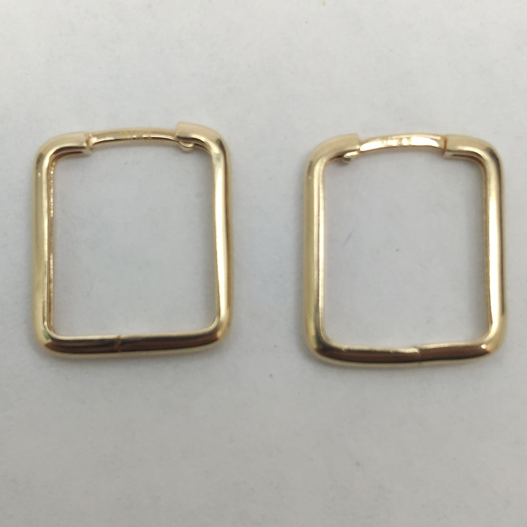 ARRACADAS PAR ORO 14 K 1.6 GRMS (SEMINUEVO)